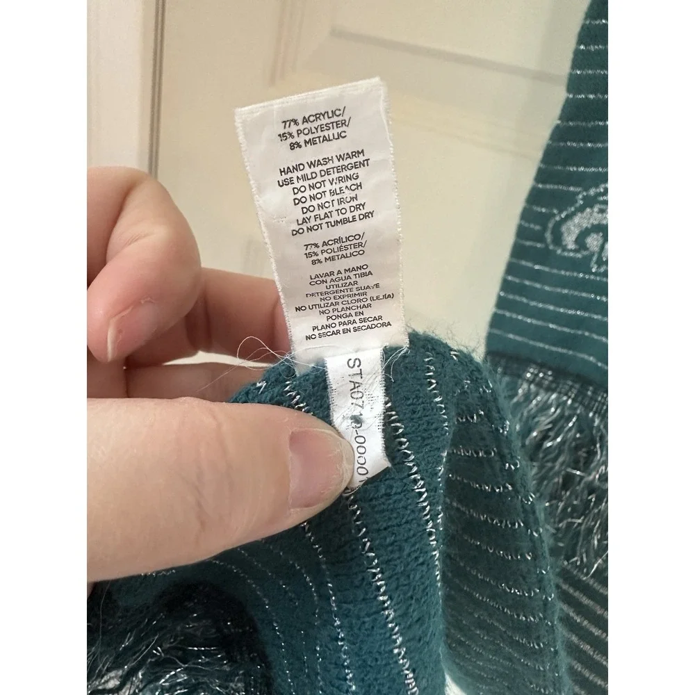 Philadelphia Eagles Scarf Teal/Gray - Forever Collectibles About 62 Inches Long